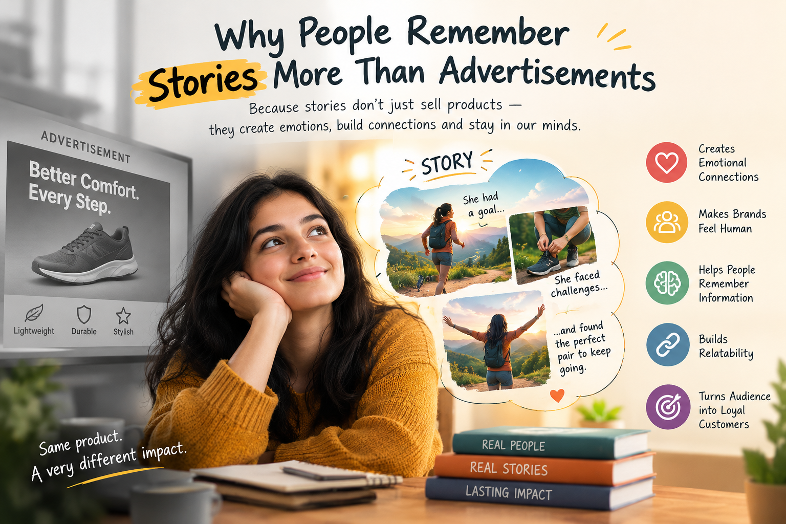 Why People Remember Stories More Than Advertisements